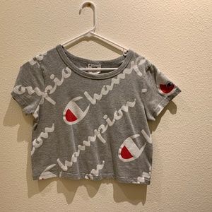 Champion cropped tee